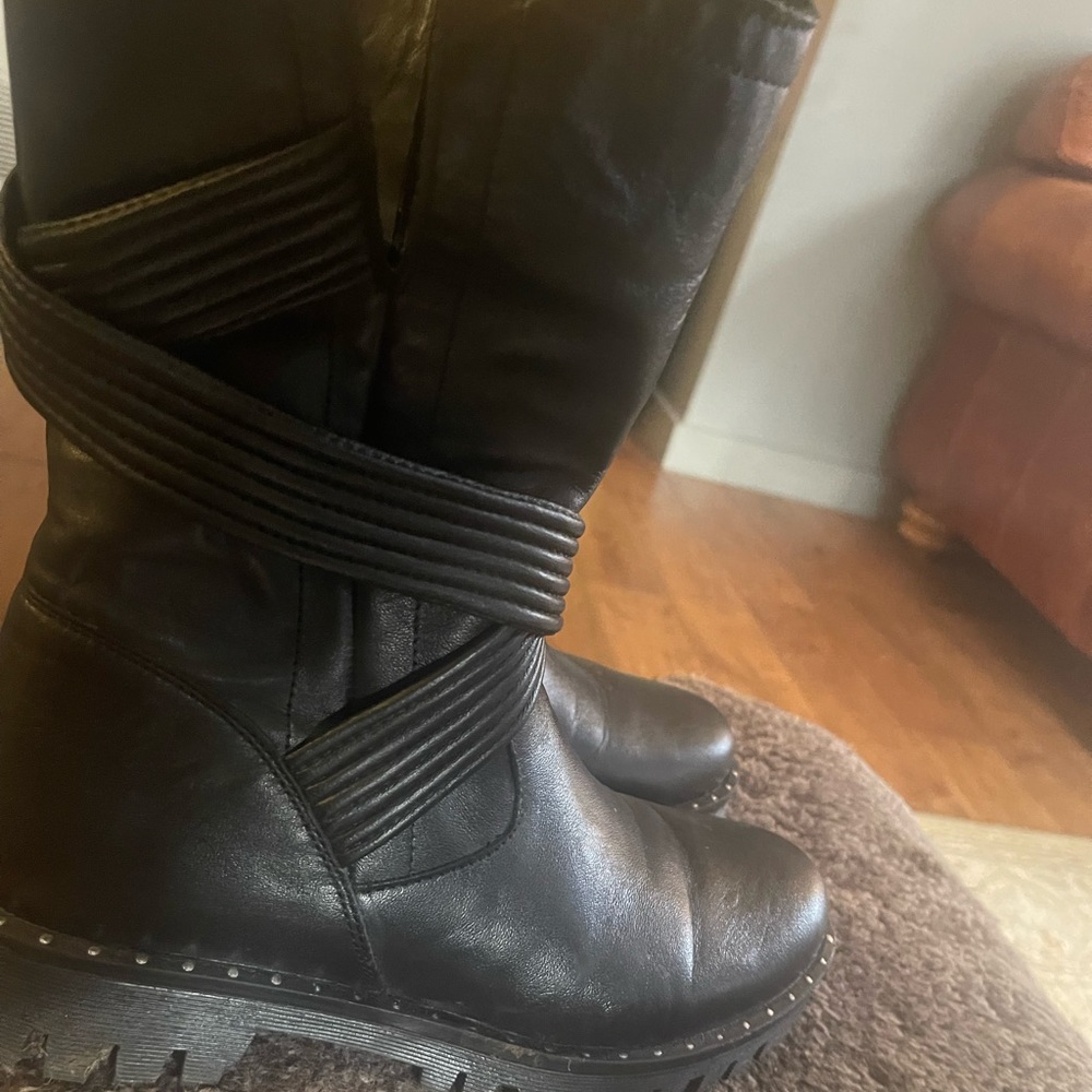 Mia combat booties